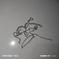 زنجیر نقره|جواهرات|خرم‌آباد, |دیوار