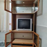 زیر تلویزیونی بوفه ای و تلویزیون