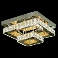 لوستر کریستال ۳ حلقه و۲ حلقه