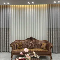 پرده پذیرایی اتاق|پرده، رانر، رومیزی|قزوین, |دیوار