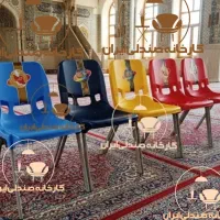 میز و صندلی پلاستیکی مدل خورشیدصندلی مسجد نهارخوری