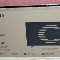 تلویزیون 4k توشیبا 43 اینچ مشابه نو|تلویزیون و پروژکتور|کیش, |دیوار