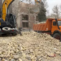 خاکبرداری/گودبرداری/خاک ریزی/تخریب ساختمانی