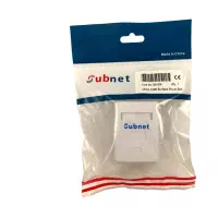 کیستون باکس(رو کار) Cat6 تک‌پورت یوبی‌نت