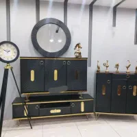 انواع آینه کنسول در مبلمان میلاد مهرشهر حافظ شرق|بوفه، ویترین، کنسول|بیرجند, |دیوار
