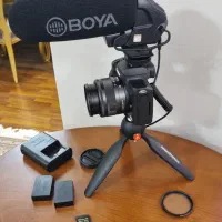 دوربین Canon M50 Mark II - میکروفن، کیف، سه پایه|دوربین عکاسی و فیلم‌برداری|تبریز, |دیوار