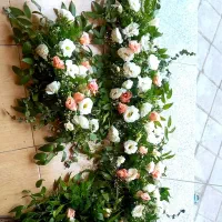 ۲متر ریسه گل آماده