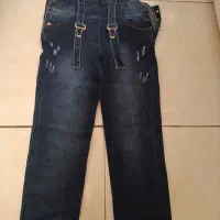 شلوار پیشبندی جین نو نو