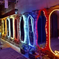 تولید صفر تا صد آینه های قدی بکلایت نور مخفی