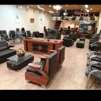 مبلمان اداری مدل خلبانی کف فوم سرد دسته وکیوم