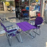 ست کامل میز و صندلی تاشو کمپینگ مسافرتی پلاس|کوهنوردی و کمپینگ|تهران, شهید رجایی|دیوار