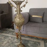 گلدان برنز طرح بانو