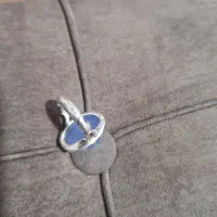 انگشترنقره عقیق کبودسیلند|جواهرات|قم, باجک دو|دیوار