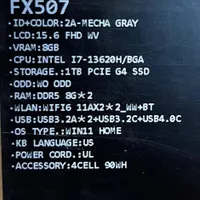 ASUS FX507VV
