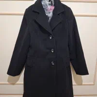 پالتو مشکی پشمی