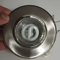 قاب استیل ولامپ  هالوژن  در حد نو