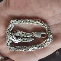 دستبند نقره مدل کرال