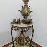 ست سماور آنتیک برنجی