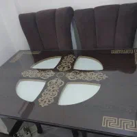 میز نهارخوری معرق کاری شده