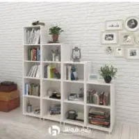 شلف دیواری و کتابخانه