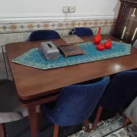 بوفه و ساعت ومیز غذاخوری|میز و صندلی غذاخوری|امیدیه, |دیوار