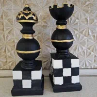 ۶ عدد دکوری مدل شطرنج|مجسمه، تندیس، ماکت|زاهدان, |دیوار