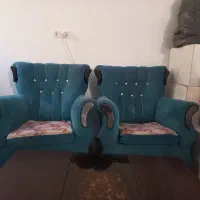 مبل ۷نفره راحتی بدون میز وسط