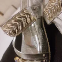 صندل/مجلسی 37|کیف، کفش، کمربند|کاشان, کارگر|دیوار