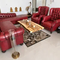 مبلمان چستر ۷ نفره در حد نو