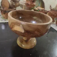 ظرف چوبی میوه خوری چوب گردو