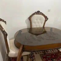 میزغذاخوری۴نفر|میز و صندلی غذاخوری|اراک, |دیوار