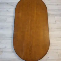 صفحه میز ناهارخوری قهوه‌ای