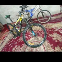 ۴ عدد دوچرخه تمیز سالم  یک تنه اساک|دوچرخه، اسکیت، اسکوتر|ایرانشهر, |دیوار