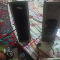 دوتا اسپیکر باسیم وصل میشه به گوشی تون|سیستم صوتی خانگی|بم, |دیوار