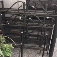 تخت تک نفره مشکی نو|تخت و سرویس خواب|اردبیل, |دیوار