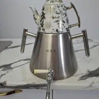 سماور کتری به همراه قوری