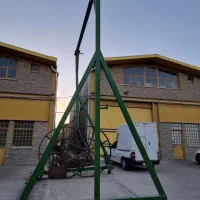 جرثقیل دروازه ایی طول ۴ متر ارتفاع ۶ متر|ماشین‌آلات صنعتی|پاکدشت, خاتون آباد|دیوار