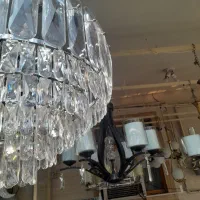 لوستر کریستالی|لوستر و چراغ آویز|رشت, جانبازان|دیوار