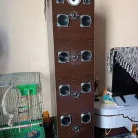 اسپیکر دست ساز بزرگ قوی با طوطی معاوضه