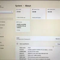 لپتاپ hp در حد نو|رایانه همراه|تهران, جنت‌آباد شمالی|دیوار