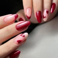 *کاشت ناخن350 با بهترین متریال..ترمیم ژلیش*لمینت