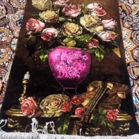 فرش دستباف خوش رنگ