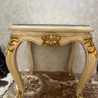 عسلی بزرگ رنگ کرمی طلایی