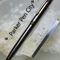 خودکار پارکر سونت استیل گیره طلا parker Pen City