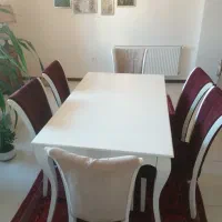 میز ناهار خوری و اجاق گاز