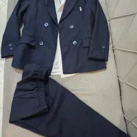 کت شلوار پسرانه سورمه ای ۷ تا ۹ سال