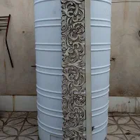 قاب چوبی پرده