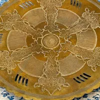 ظروف برنجی و گلدان های گل مرغی قدیمی|کلکسیون اشیاء عتیقه|تهران, سید خندان (جلفا)|دیوار