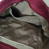 کیف کوله از جنس چرم اصلی و کتان|کیف، کفش، کمربند|همدان, |دیوار