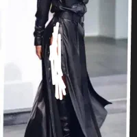 مانتو ترک بارونی کت زنانه وست پیراهن|لباس|شمشک, |دیوار